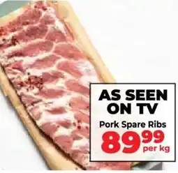 Food Lover's Market Pork Spare Ribs offer