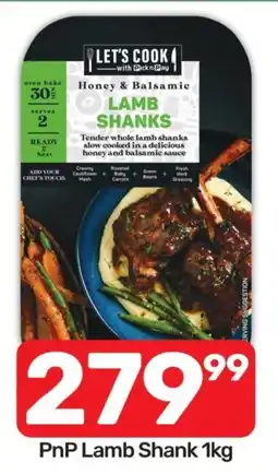 Pick n Pay PnP Lamb Shank offer