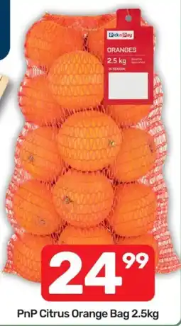 Pick n Pay PnP Citrus Orange Bag offer