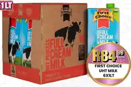 Take 'n Pay First Choice UHT Milk offer