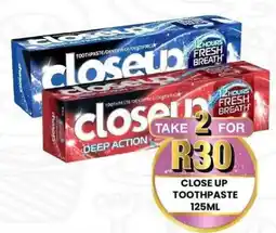 Take 'n Pay Close Up Toothpaste offer