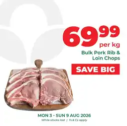 Food Lover's Market Bulk Pork Rib & Loin Chops offer