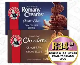 Take 'n Pay Bakers Choc-kits or Romany Creams offer