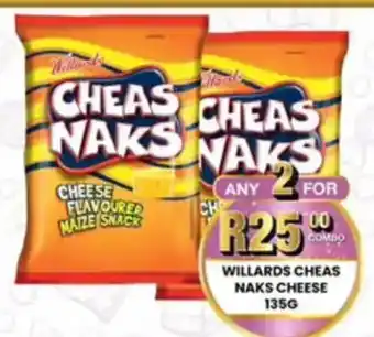 Take 'n Pay Willards Cheas Naks Cheese offer