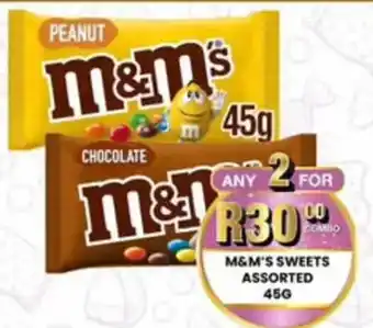 Take 'n Pay M&M'S SWEETS Assorted offer