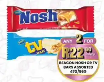 Take 'n Pay Beacon Nosh or TV Bars Assorted offer