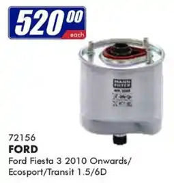 Goldwagen MAHLE FILTER offer