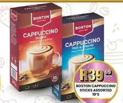 Take 'n Pay Boston Cappuccino Sticks Assorted offer