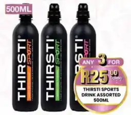 Take 'n Pay THIRSTI SPORTS DRINK Assorted offer