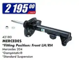 Goldwagen MERCEDES DampMatic® Standard Suspension offer