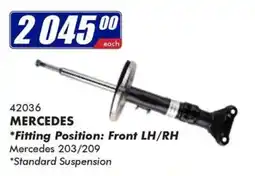 Goldwagen MERCEDES Standard Suspension offer
