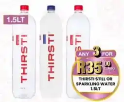 Take 'n Pay Thirsti still or sparkling water offer