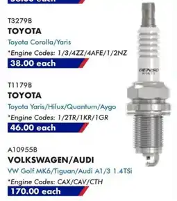 Goldwagen DENSO spark plug offer