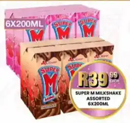 Take 'n Pay Super M Milkshake Assorted offer