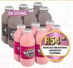 Take 'n Pay Rascals Milkshake Assorted offer