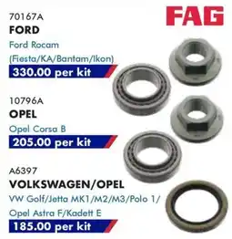 Goldwagen FAG Bearing Kit offer