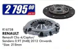 Goldwagen RENAULT Clutch Kit offer