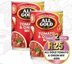 Take 'n Pay All Gold Tomato & Onion Mix offer