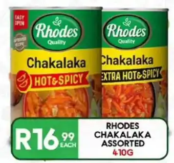 Take 'n Pay Rhodes Chakalaka Assorted offer