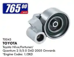 Goldwagen TOYOTA T0043 offer