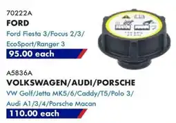 Goldwagen FORD radiator cap offer