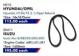 Goldwagen HYUNDAI/OPEL Hyundai H100/T3 2.1/Opel Rekord offer