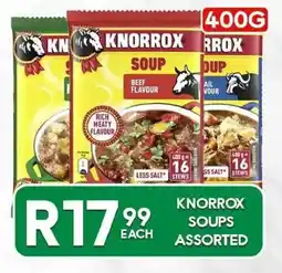 Take 'n Pay KNORROX SOUPS Assorted offer