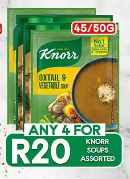 Take 'n Pay Knorr Soups Assorted offer