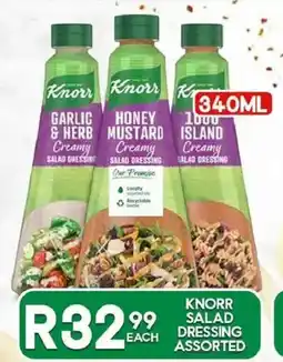 Take 'n Pay Knorr Salad Dressing Assorted offer