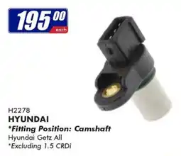 Goldwagen HYUNDAI Camshaft offer