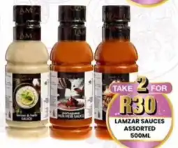 Take 'n Pay Lamzar Sauces Assorted offer