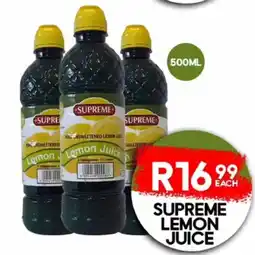 Take 'n Pay Supreme Lemon Juice offer