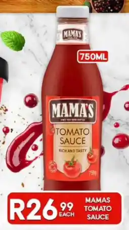 Take 'n Pay MAMA'S TOMATO SAUCE offer