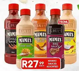 Take 'n Pay MAMAS SAUCES ASSORTED offer