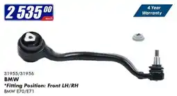 Goldwagen BMW Control Arm offer
