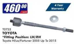 Goldwagen TOYOTA Tie Rod offer