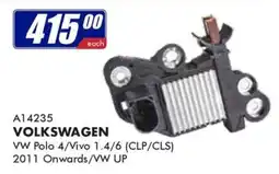 Goldwagen VOLKSWAGEN VW Polo 4/Vivo 1.4/6 (CLP/CLS) 2011 Onwards/VW UP offer