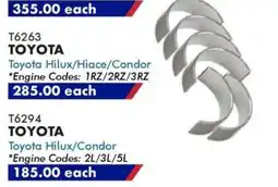 Goldwagen TOYOTA Toyota Hilux/Condor offer