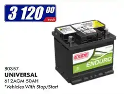 Goldwagen EXIDE ENDURO UNIVERSAL offer