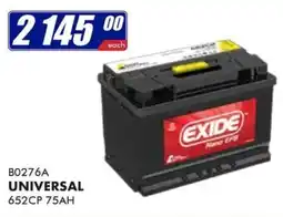 Goldwagen EXIDE UNIVERSAL offer