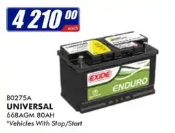 Goldwagen EXIDE ENDURO UNIVERSAL offer