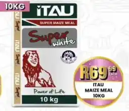 Take 'n Pay ITAU SUPER MAIZE MEAL Super white offer