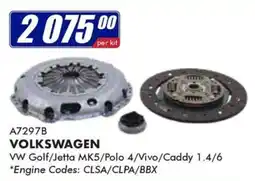 Goldwagen VOLKSWAGEN Clutch Kit offer