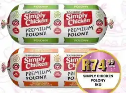 Take 'n Pay Simply Chicken Polony offer
