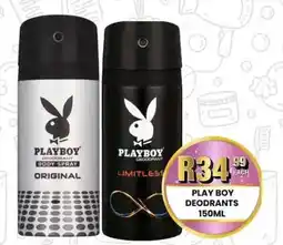 Take 'n Pay Playboy Deodrants offer