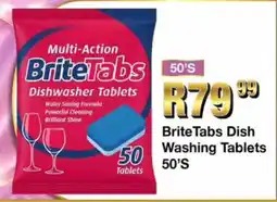 Take 'n Pay BriteTabs Dish Washing Tablets offer