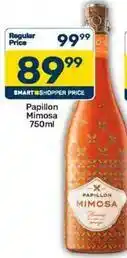 Pick n Pay Papillon mimosa 750ml offer