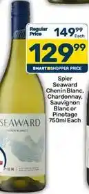 Pick n Pay Spier - seaward chenin blanc, chardonnay, sauvignon blanc or pinotage offer
