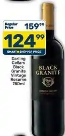 Pick n Pay Darling - black granite vintage reserve offer