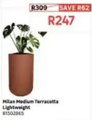 Leroy Merlin Milan medium terracotta lightweight 81502865 offer